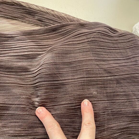 SHAN Sheer Brown Swim Coverup - Picture 5 of 10